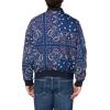 image:imageLevis Mens Levis Mens Diamond Quilted Bomber JacketBlue Bandana