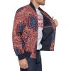 image:imageLevis Mens Levis Mens Diamond Quilted Bomber JacketBurgundy Bandana