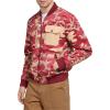image:imageLevis Mens Levis Mens Diamond Quilted Bomber JacketKhakiRed Camo