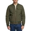 image:imageLevis Mens Levis Mens Diamond Quilted Bomber JacketOlive Dry Touch Nylon