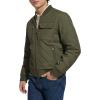 image:imageLevis Mens Levis Mens Diamond Quilted Bomber JacketOlive Dry Touch Nylon