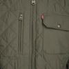 image:imageLevis Mens Levis Mens Diamond Quilted Bomber JacketSage Green