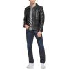 image:imageLevis Mens Lightweight Trucker Shirt JacketBlack Faux Leather