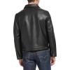 image:imageLevis Mens Lightweight Trucker Shirt JacketBlack Faux Leather