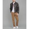 image:imageLevis Mens Lightweight Trucker Shirt JacketDark Brown Faux Leather