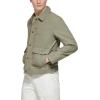 image:imageLevis Mens Lightweight Trucker Shirt JacketLight Olive Cotton Canvas