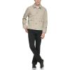 image:imageLevis Mens Lightweight Trucker Shirt JacketStone Cotton Canvas