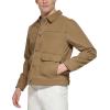 image:imageLevis Mens Lightweight Trucker Shirt JacketWorker Brown Cotton Canvas