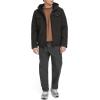 image:imageLevis Mens Soft Shell Two Pocket Hooded Trucker JacketBlack Sherpa