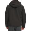 image:imageLevis Mens Soft Shell Two Pocket Hooded Trucker JacketBlack Sherpa