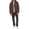 image:imageLevis Mens Soft Shell Two Pocket Hooded Trucker JacketDark Brown