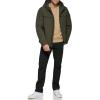 image:imageLevis Mens Soft Shell Two Pocket Hooded Trucker JacketOlive