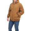 image:imageLevis Mens Workwear Cotton Canvas Hooded Bomber Jacket Regular amp Big amp Tall SizesBrown