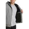 image:imageLevis Mens Workwear Cotton Canvas Hooded Bomber Jacket Regular amp Big amp Tall SizesGreySherpa Lined