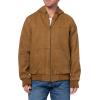 image:imageLevis Mens Workwear Cotton Canvas Hooded Bomber Jacket Regular amp Big amp Tall SizesNew Brown Quilted