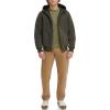 image:imageLevis Mens Workwear Cotton Canvas Hooded Bomber Jacket Regular amp Big amp Tall SizesOlive Quilted