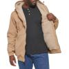 image:imageLevis Mens Workwear Cotton Canvas Hooded Bomber Jacket Regular amp Big amp Tall SizesTan