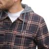 image:imageLevis mens Plaid Sherpa Lined Hooded Shirt Jacket Regular amp Big amp Tall SizesBrown Glen Plaid