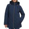 image:imageTommy Hilfiger Womens MidLength Classic Quilted JacketNavy