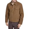 image:imageLevis Mens Faux Leather Classic Trucker JacketToffee Faux Suede