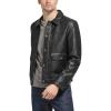 Black Faux Leather
