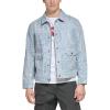Light Blue Print Cotton Canvas