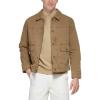 image:imageLevis Mens Lightweight Trucker Shirt JacketWorker Brown Cotton Canvas