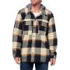 image:imageLevis mens Plaid Sherpa Lined Hooded Shirt Jacket Regular amp Big amp Tall SizesSkater Plaid  Skater