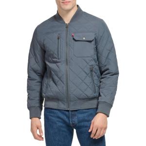 image:imageLevis Mens Levis Mens Diamond Quilted Bomber JacketIndigo