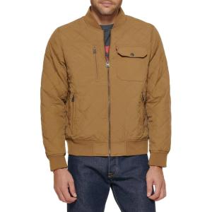 image:imageLevis Mens Levis Mens Diamond Quilted Bomber JacketKhaki