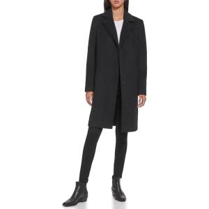 image:imageDKNY Womens Walker Wool CoatBlack