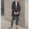 image:imageCalvin Klein womens Long Chevron Bibfront Lightweight JacketLong Bib Black