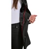 image:imageTommy Hilfiger Womens Hooded Transitional Softshell Rain Coat With Adjustable WaistBlack