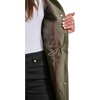 image:imageTommy Hilfiger Womens Hooded Transitional Softshell Rain Coat With Adjustable WaistJuniper