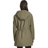 image:imageTommy Hilfiger Womens Hooded Transitional Softshell Rain Coat With Adjustable WaistJuniper