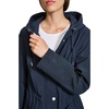 image:imageTommy Hilfiger Womens Hooded Transitional Softshell Rain Coat With Adjustable WaistNavy