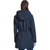 image:imageTommy Hilfiger Womens Hooded Transitional Softshell Rain Coat With Adjustable WaistNavy