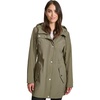 image:imageTommy Hilfiger Womens Hooded Transitional Softshell Rain Coat With Adjustable WaistJuniper
