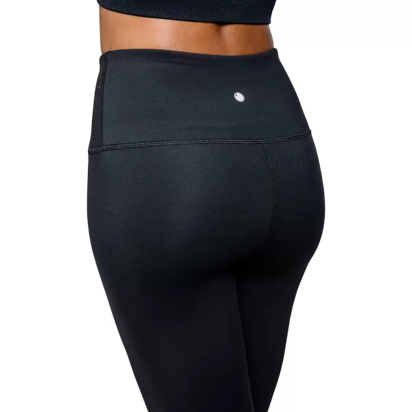 Yogalicious High Waist Squat Proof Lux Ankle Leggings for WomenBlack Lux 25