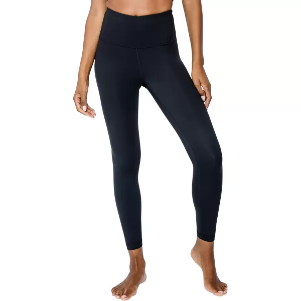 Yogalicious High Waist Squat Proof Lux Ankle Leggings for WomenBlack Lux 25