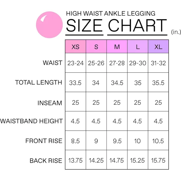 Yogalicious High Waist Squat Proof Lux Ankle Leggings for WomenIron Gate Lux 25