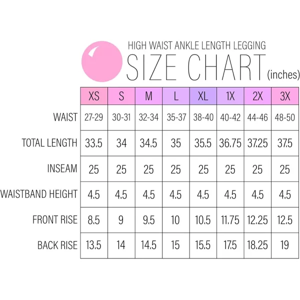 Yogalicious High Waist Squat Proof Lux Ankle Leggings for WomenPlum Shadow Ankle Length Lux