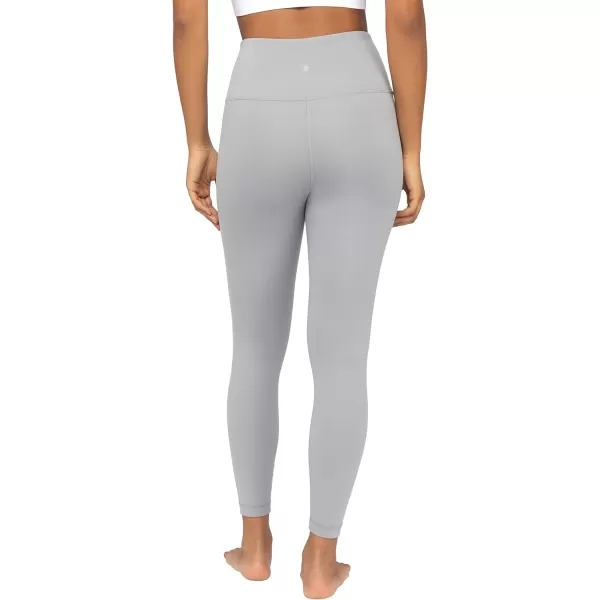 Yogalicious High Waist Squat Proof Lux Ankle Leggings for WomenSleet Lux 25
