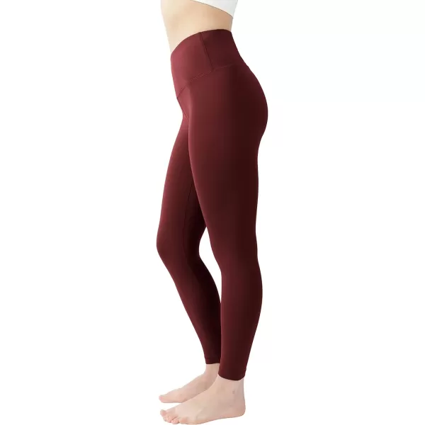 Yogalicious High Waist Squat Proof Lux Ankle Leggings for WomenSpiced Apple Lux 25