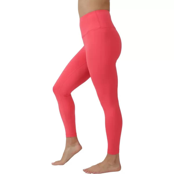 Yogalicious High Waist Squat Proof Lux Ankle Leggings for WomenTeaberry Lux 25