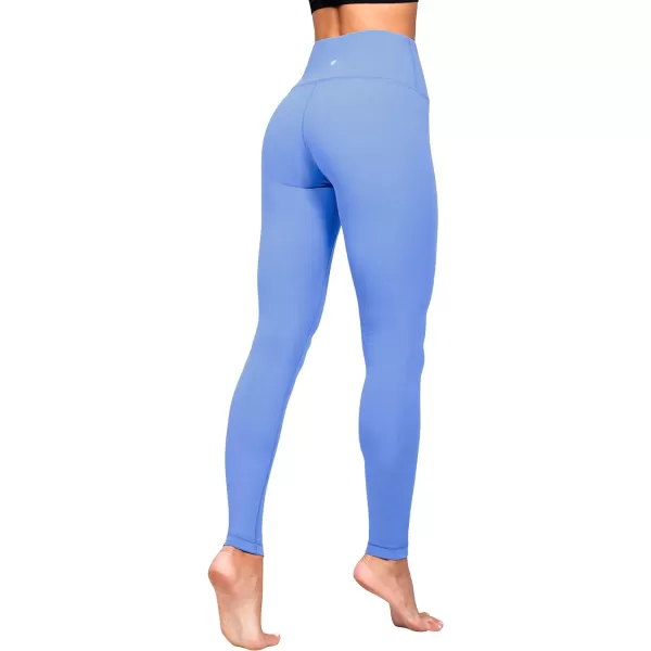 Yogalicious High Waisted Leggings for Women  Buttery Soft Second Skin Yoga PantsCornflower Blue Nude Tech 28