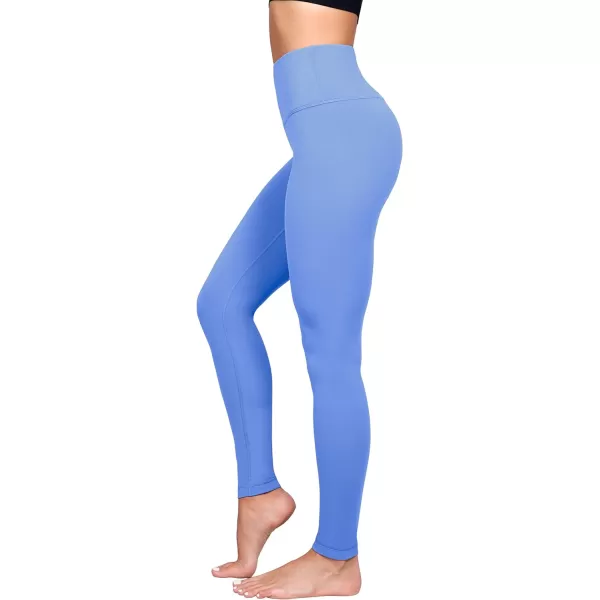 Yogalicious High Waisted Leggings for Women  Buttery Soft Second Skin Yoga PantsCornflower Blue Nude Tech 28