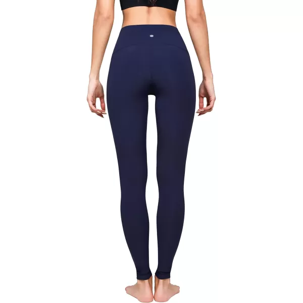 Yogalicious High Waisted Leggings for Women  Buttery Soft Second Skin Yoga PantsDark Navy Nude Tech 28