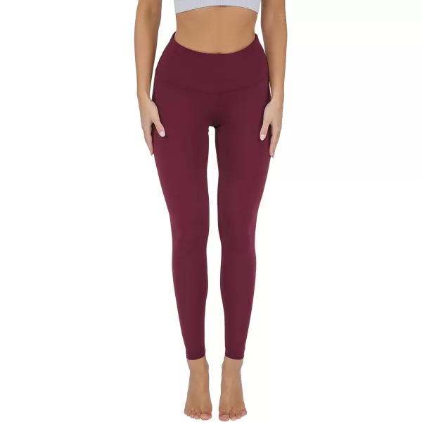 Yogalicious High Waisted Leggings for Women  Buttery Soft Second Skin Yoga PantsWindsor Wine Nude Tech 28