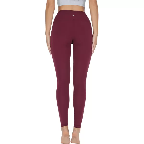 Yogalicious High Waisted Leggings for Women  Buttery Soft Second Skin Yoga PantsWindsor Wine Nude Tech 28